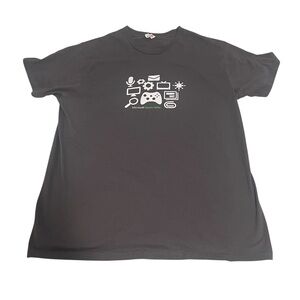 Hanes Shirt Boys Large Gray Microsoft SiliconValley Logo Lightweight Comfortable